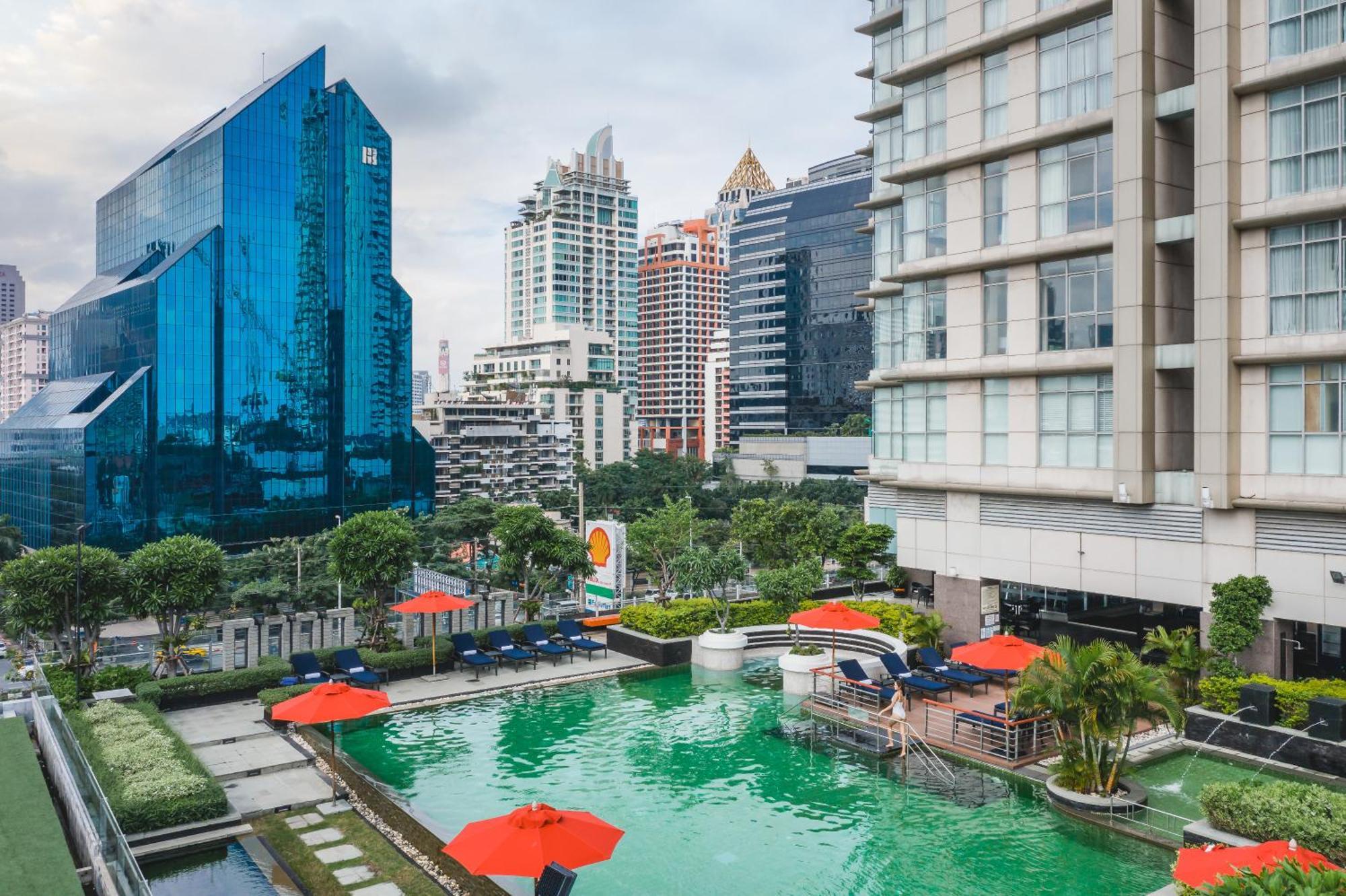 Sathorn Vista, Bangkok - Marriott Executive Apartments Bagian luar foto