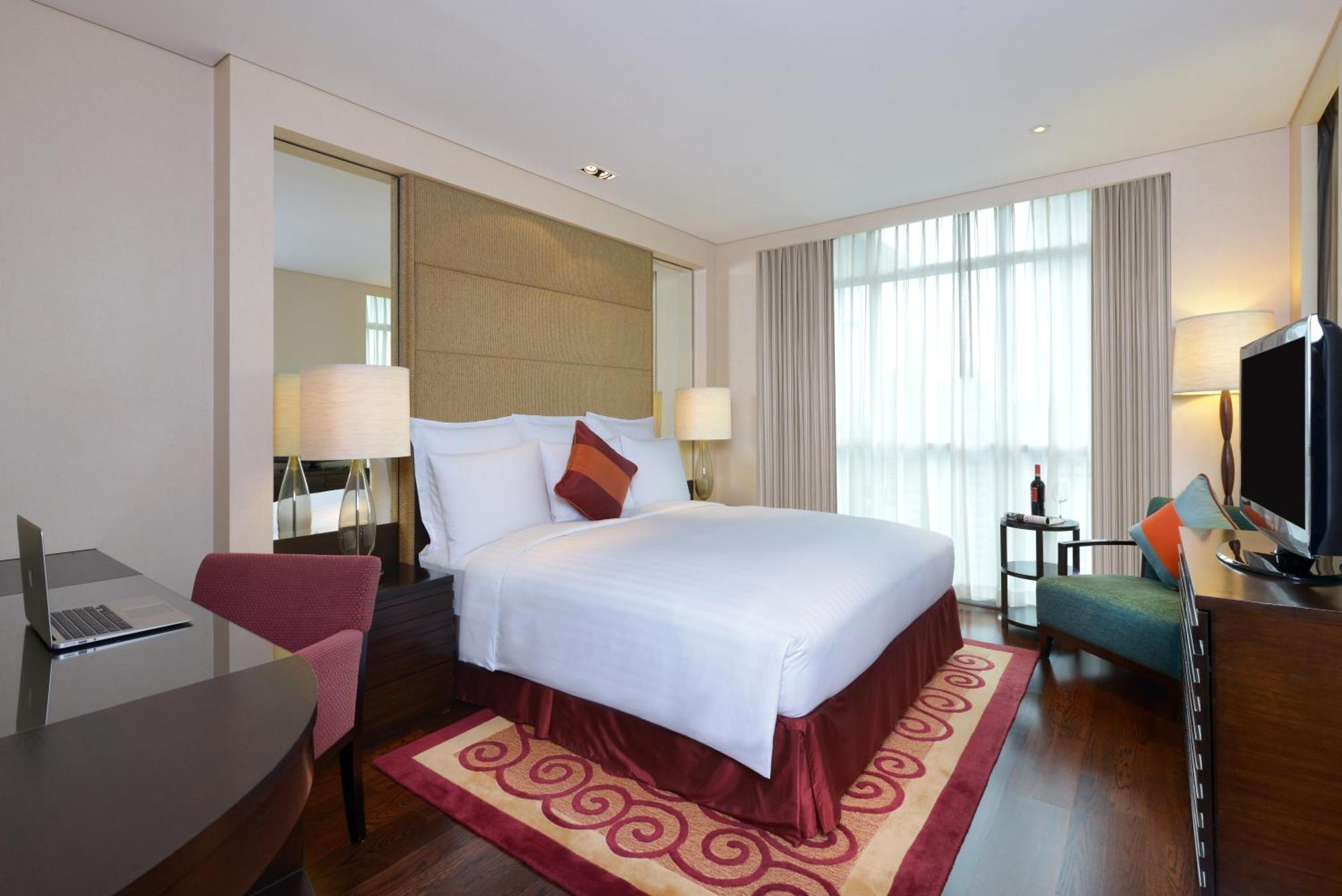 Sathorn Vista, Bangkok - Marriott Executive Apartments Bagian luar foto