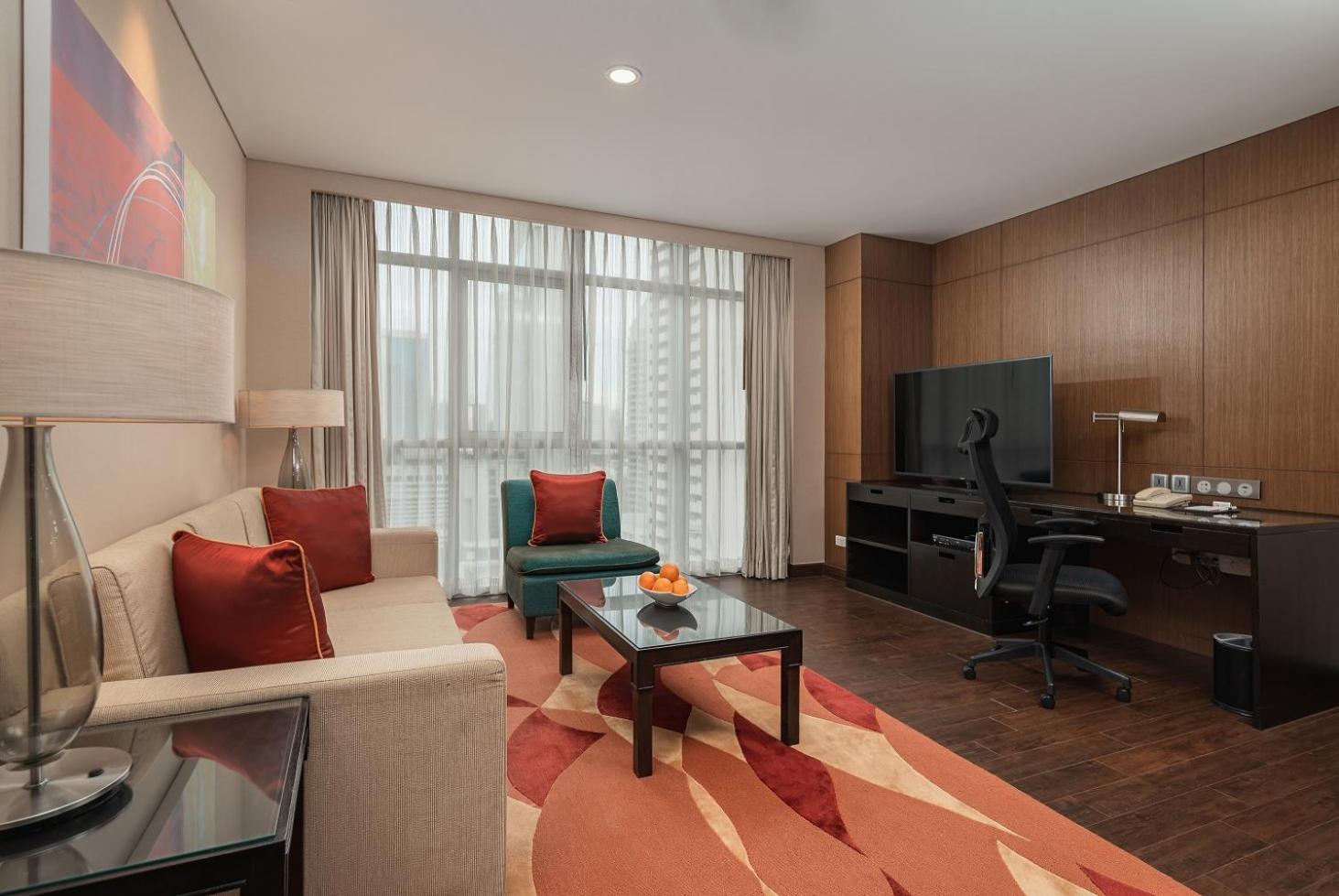 Sathorn Vista, Bangkok - Marriott Executive Apartments Bagian luar foto