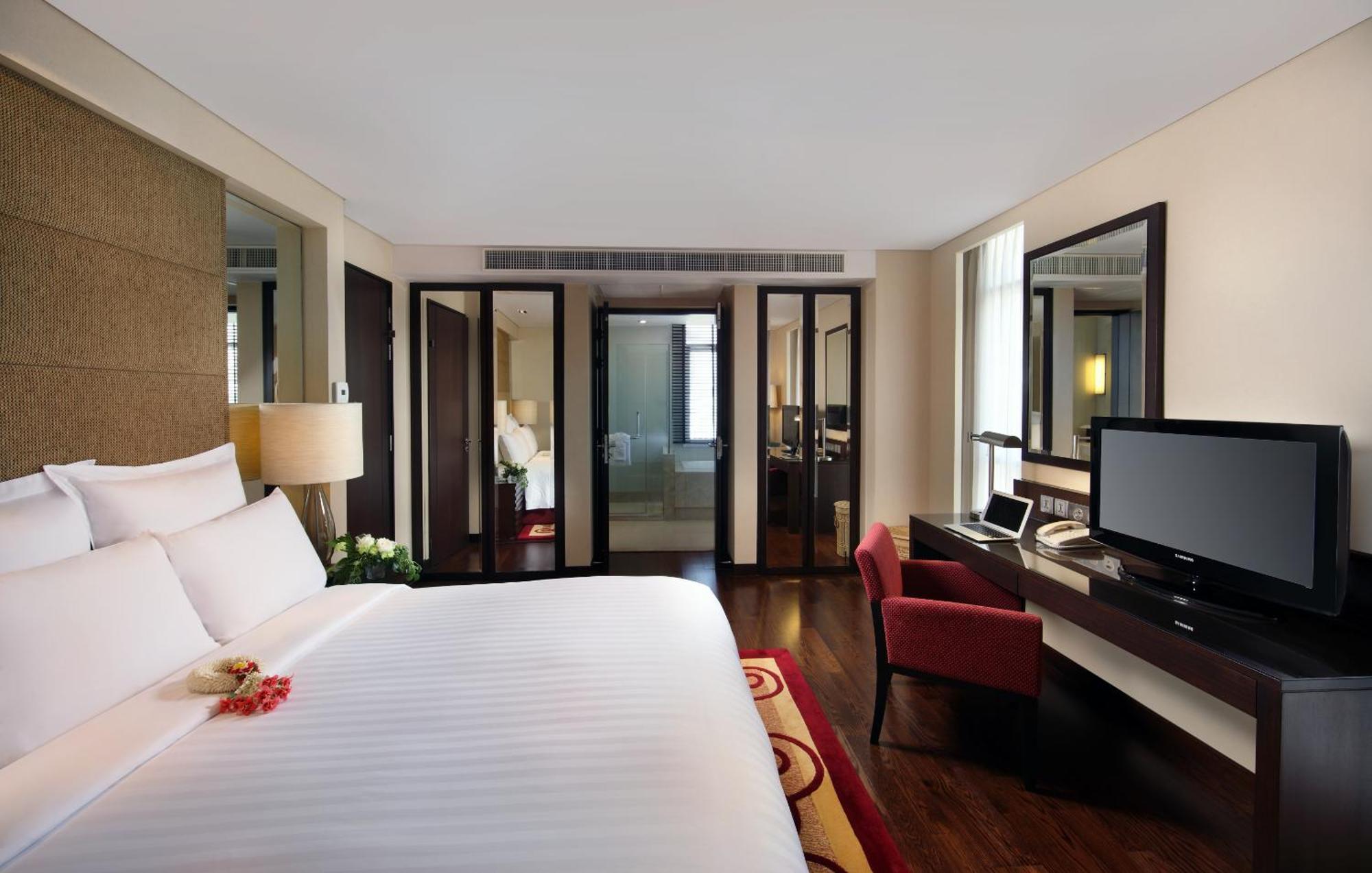 Sathorn Vista, Bangkok - Marriott Executive Apartments Bagian luar foto