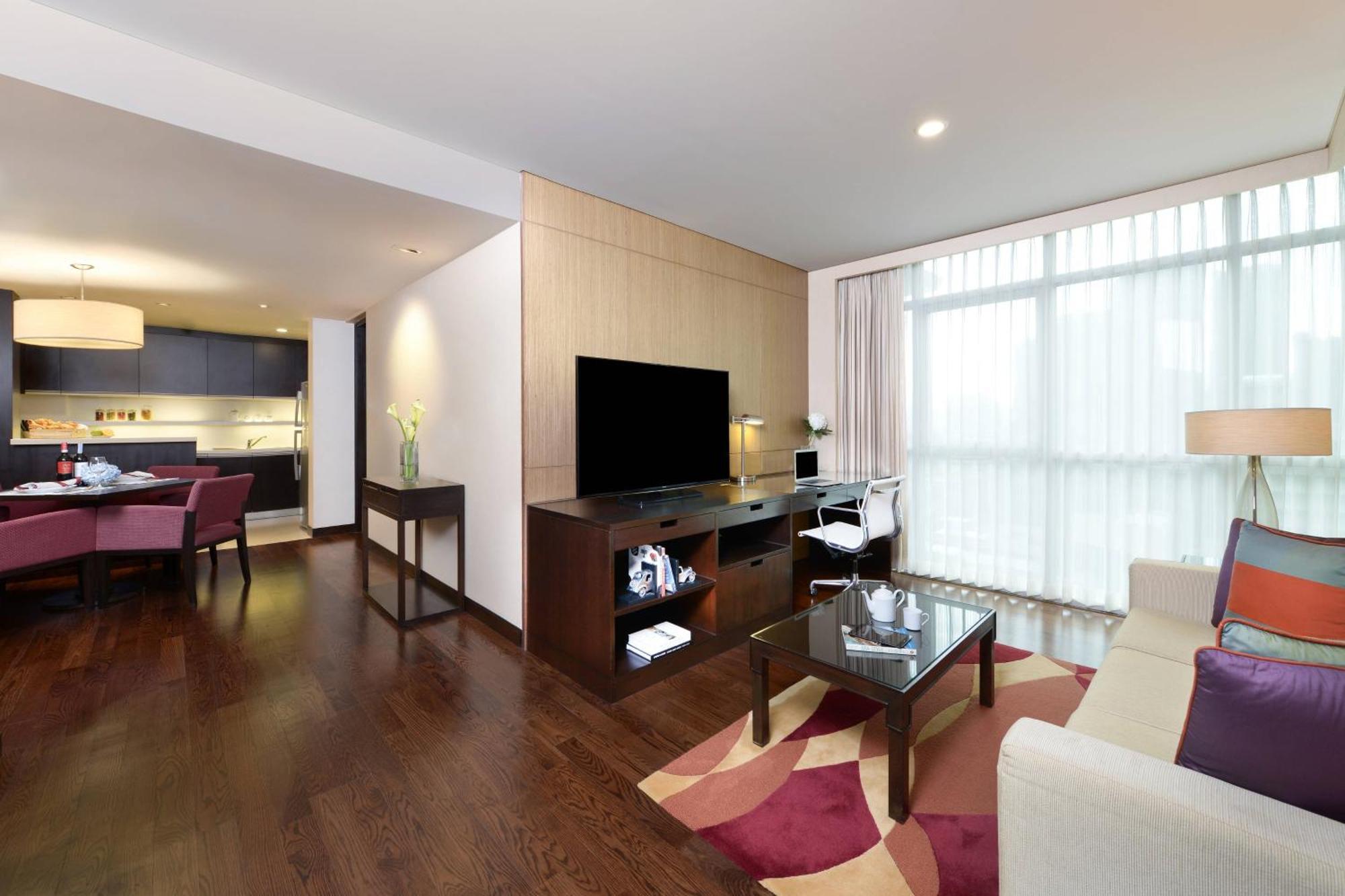 Sathorn Vista, Bangkok - Marriott Executive Apartments Bagian luar foto