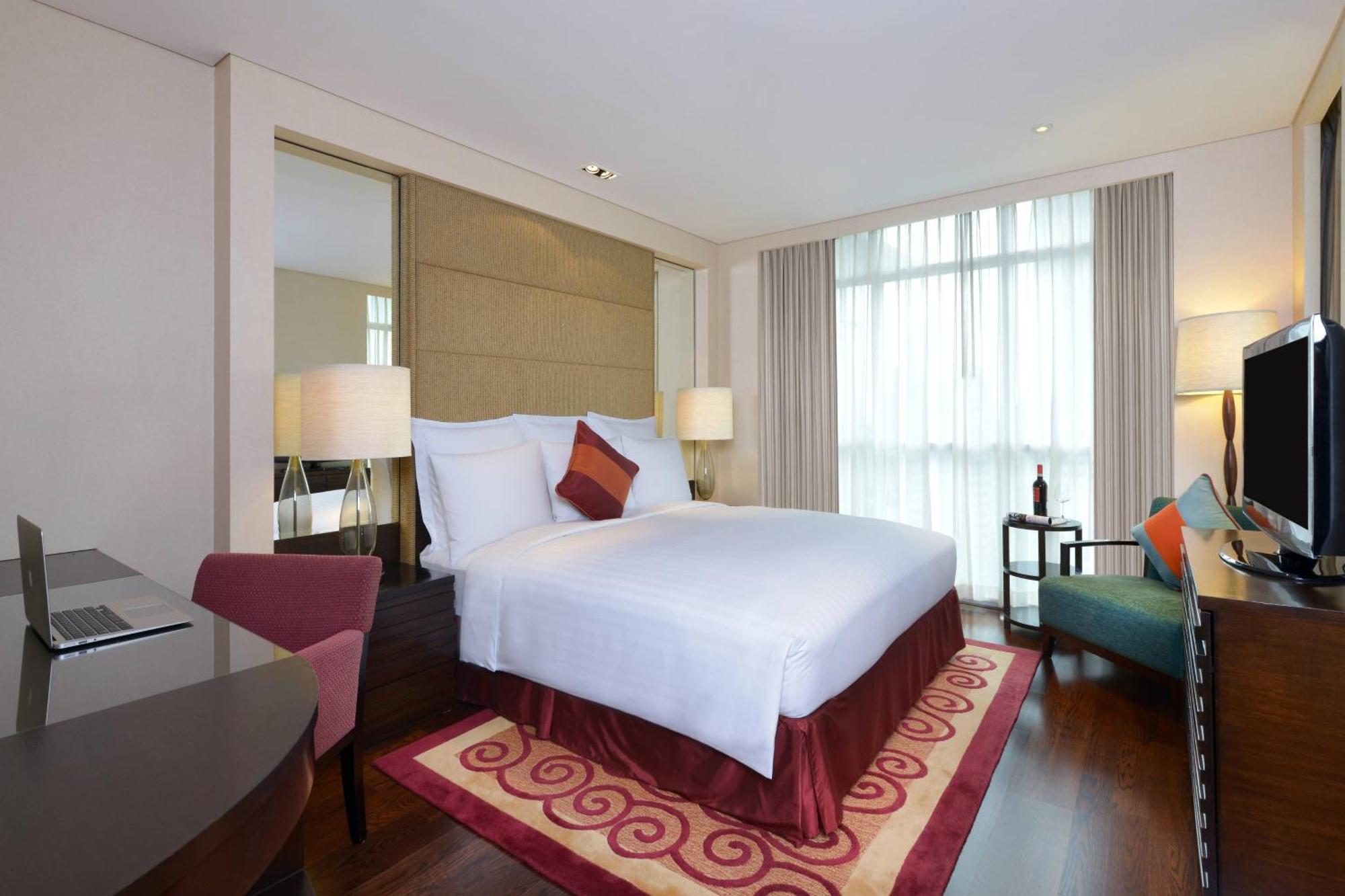 Sathorn Vista, Bangkok - Marriott Executive Apartments Bagian luar foto