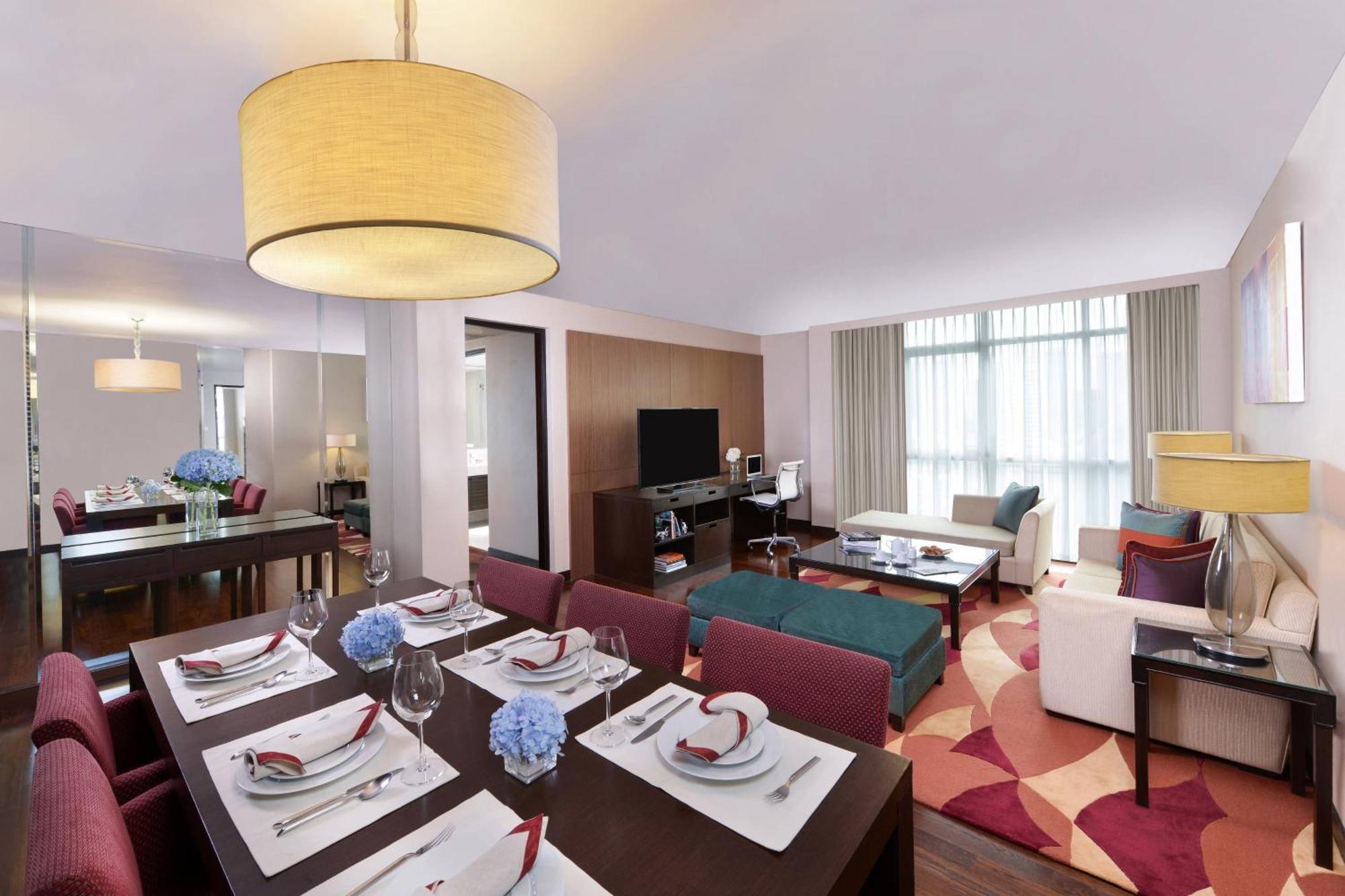 Sathorn Vista, Bangkok - Marriott Executive Apartments Bagian luar foto